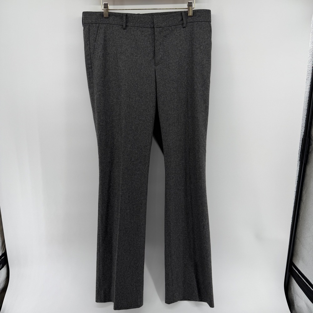 Ralph Lauren Black Label Vintage Lambswool Cashmere Pants Grey Made in USA 12